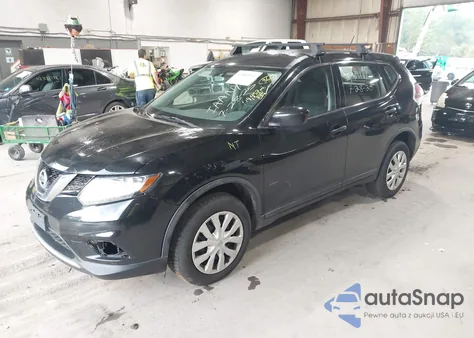 2016 Nissan Rogue S/Sl/Sv из США, поврежденный, VIN KNMAT2MV1GP666069